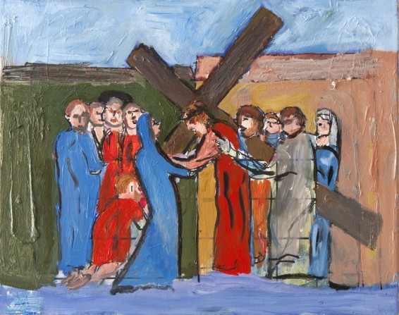The way of the cross – Fourth station